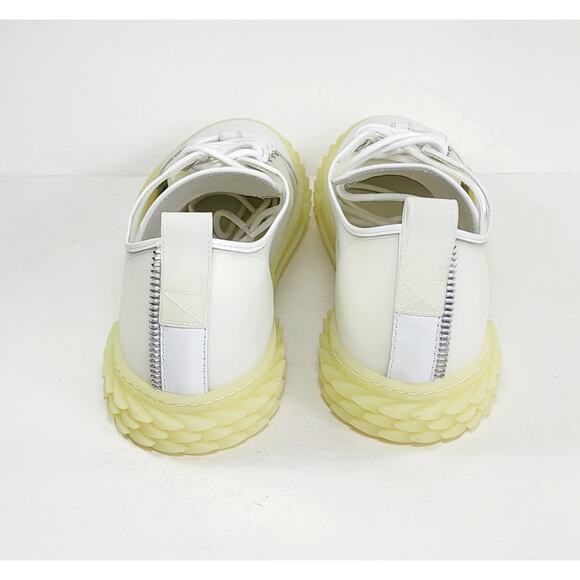 GIUSEPPE ZANOTTI Rubber Sneakers US10 UK9 EU43 Zip Detail Made in Italy main image 6